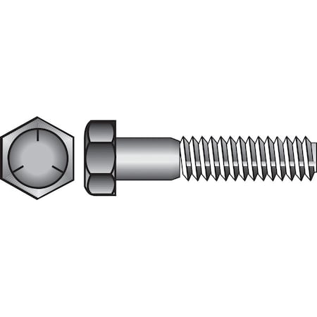 Hillman Grade 5 Hex Head Cap Screw, Steel 200192
